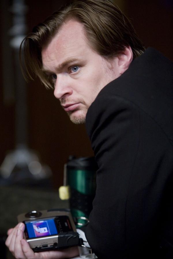 Christopher Nolan in the middle of making another masterpiece. Photo via collider.com