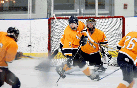 Club Hockey. Photo courtesy of Richard Bernett