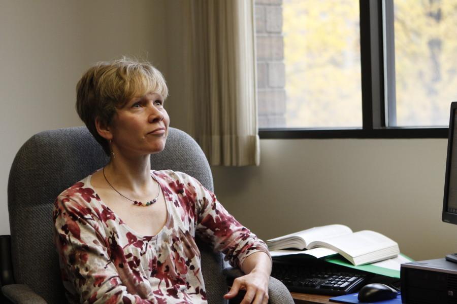 Dr. Zurcher is the director of the Womens and Gender Studies interdisciplinary program at Marquette. Photo by Aaron Ledesma/aaron.ledesma@marquette.edu