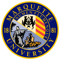 The Marquette University seal