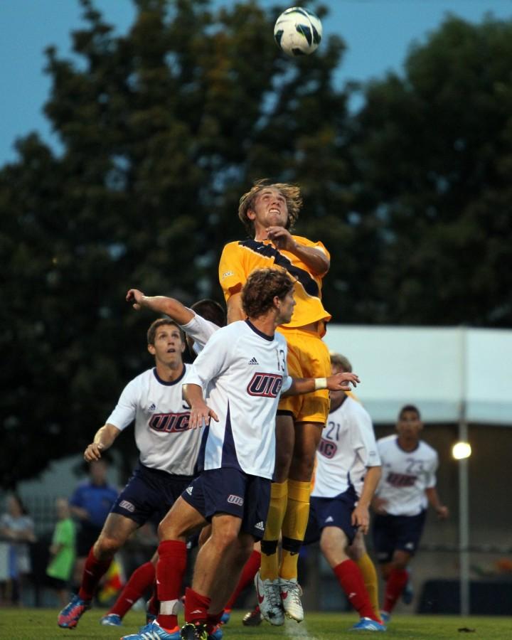 Axel Sjoberg led MU with three goals against Michigan and Michigan State.