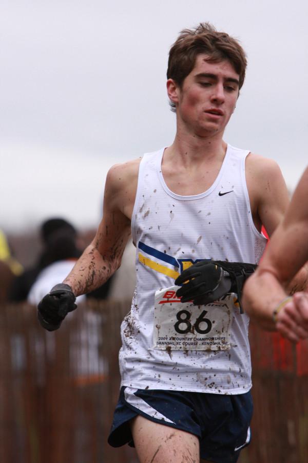One of senior Connor Callahans goals is to run a sub-14:30 5,000-meter race during the indoor season. Photo courtesy of Marquette Athletics 