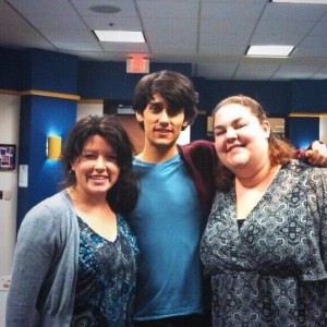 from left to right, Claire Kelly, Teddy Geiger, and Hannah McCarthy. credit: Hannah McCarthy