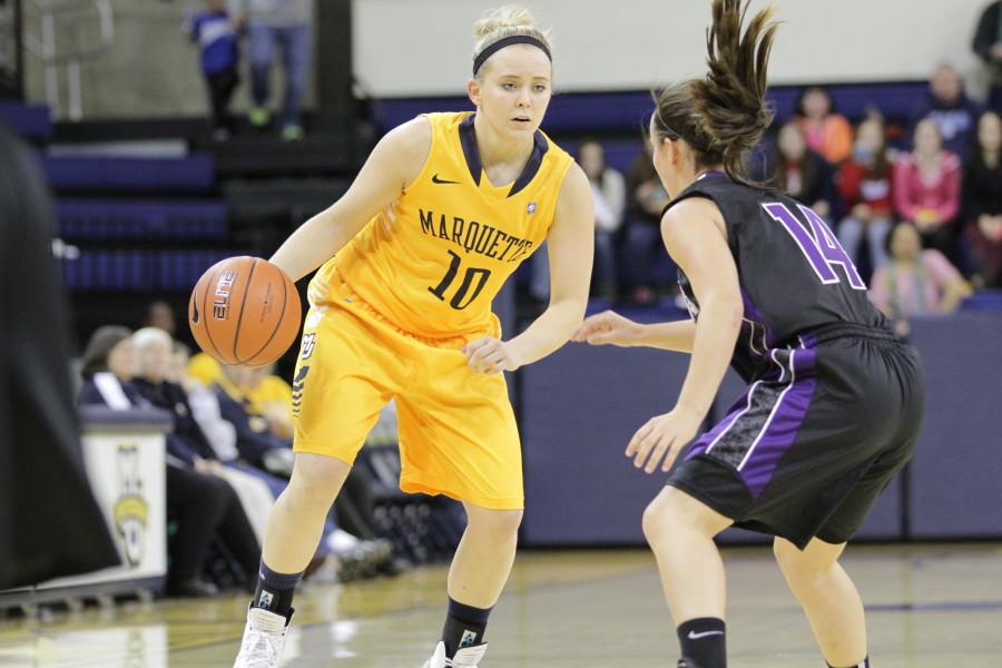 Morses 20 first half points lead Marquette to victory 