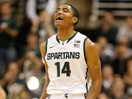 Michigan State guard Gary Harris. Photo via USA Today