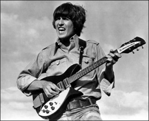 George Harrison wrote the Beatles hit, "Here Comes the Sun," in 1969. Photo via community.middlesex.mass.edu