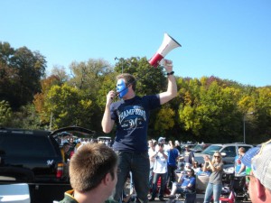 For some baseball fans, tailgating is just as enjoyable as watching the game. Photo by Becca Rebholz / rebecca.rebholz@marquette.edu