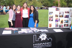 The Hispanic Professionals of Greater Milwaukee help students develop professional networks. Photo by Xidan Zhang/ xidan/zhang@mu.edu