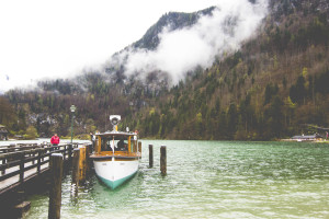 Bavarian Alps Boat