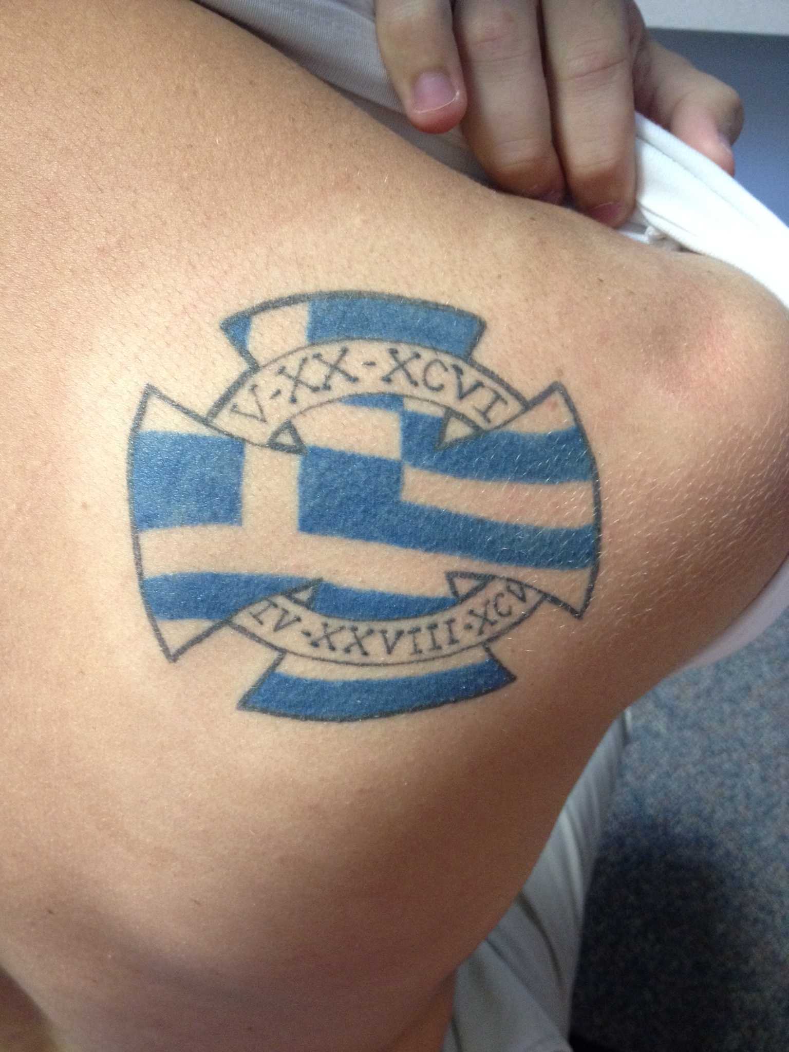 43 best ideas for coloring Greek Flag Tattoo