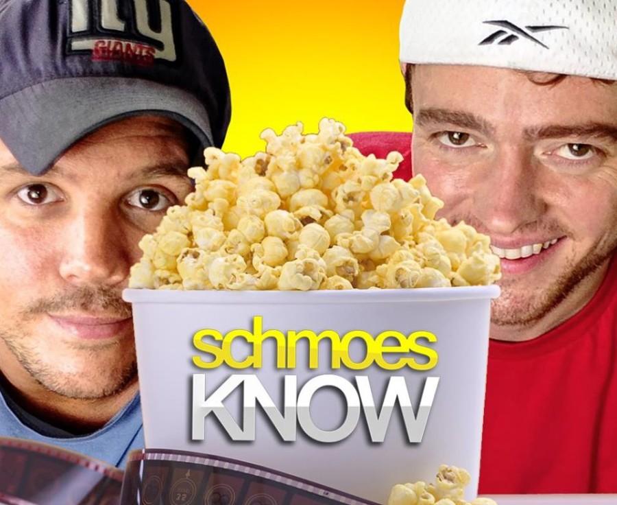 Kristian Harloff and Mark Ellis make up movie critic team, Schmoes Know. Photo via Facebook.