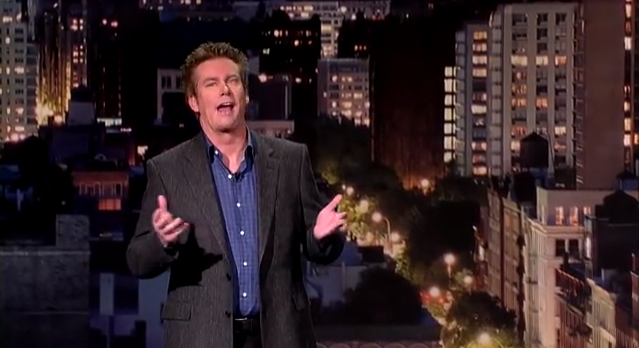 On the road with Brian Regan and his little blue folder