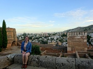 Jennifer Waters in Spain. Photo via Facebook