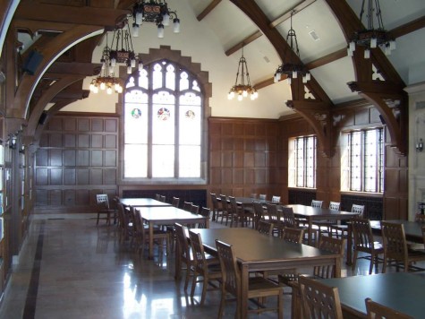 Eisenberg Hall, located on the third floor of Sensenbrenner Hall, the building now home to the College of Arts & Sciences. Photo courtesy of the Marquette History Department