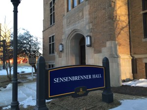 In 2014 the College of Arts & Sciences migrated to Sensenbrenner Hall. In 2015, it is modifying its curriculum. Photo by Valeria Cardenas / valeria.cardenas@marquette.edu