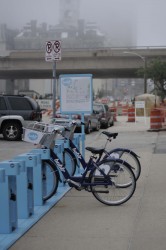 Bublr bike stations continue to spread throughout Milwaukee's downtown. Photo by Cassie Rogala / cassierogala@gmail.com