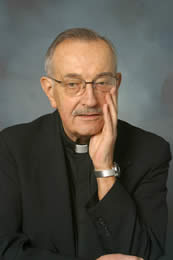 The Rev. Roland Teske wrote around 100 articles. Photo via www2.mu.edu