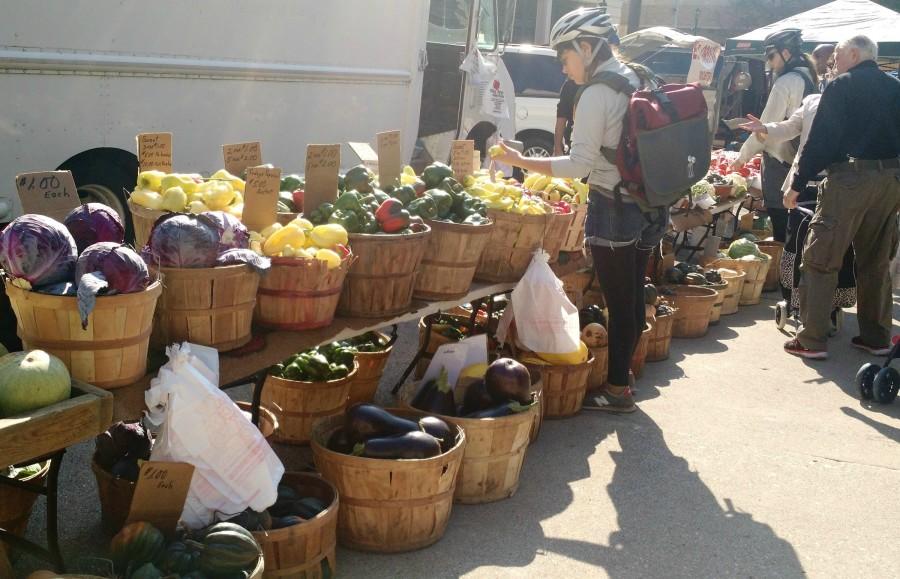 The Westown Farmers’ Market will be held for three more Wednesdays, until October 28.