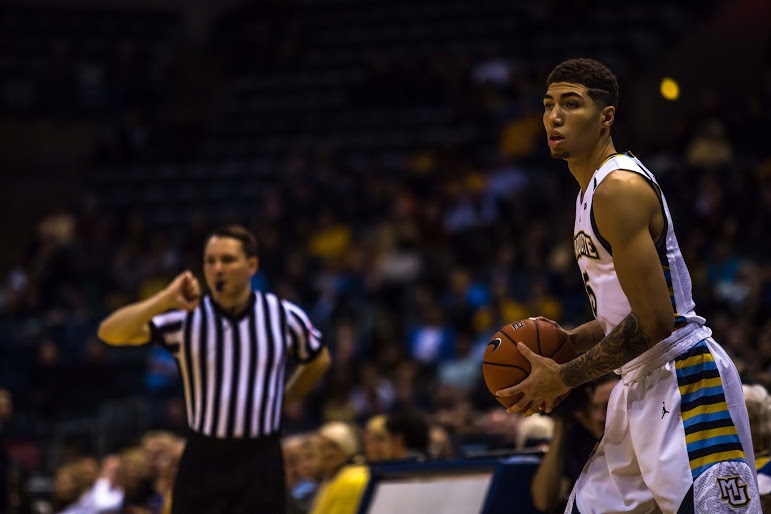 Sandy Cohen has been a bright spot on offense (Photo by Nolan Bollier/nolan.bollier@marquette.edu)