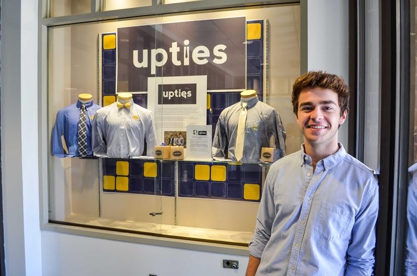 Upties products are currently for sale at the Spirit Shop until Christmas. Photo by Matthew Serafin/ matthew.serafin@marquette.edu