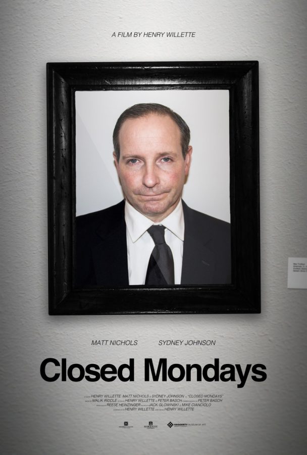 Director Henry Willette (College of Communication, 2016) designed and created the movie poster for Closed Mondays.