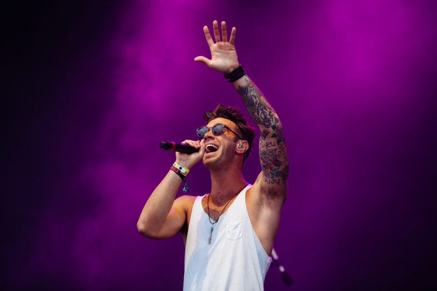 American Authors lead singer, Zac Barnett is amped up to perform for Marquette Saturday October 8. 