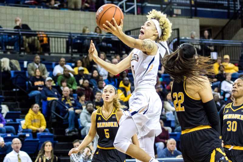 Natisha Hiedeman scored seven points in the fourth quarter of Marquettes victory against UW-Milwaukee.