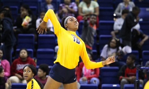 Taylor Louis is the fastest player in Marquette program history to reach 1,000 kills.