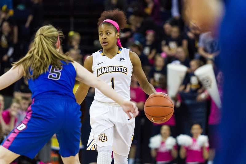 Danielle+King+scored+28+points+in+Marquettes+victory+against+DePaul+Saturday.