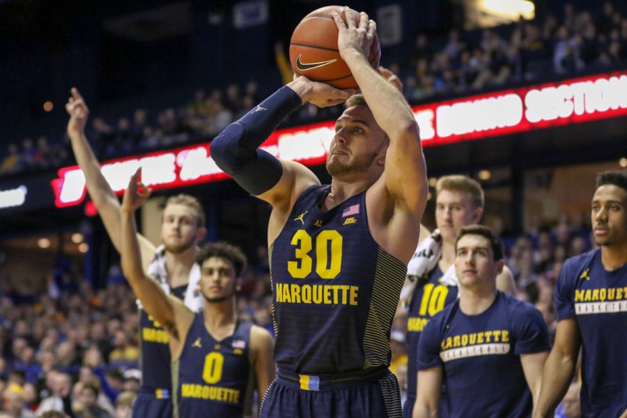 Andrew Rowsey shot 5-for-6 from 3-point range against DePaul.