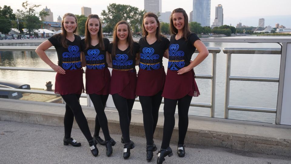 Soarise, the Irish dance team, grew to be five times last years size. They will perform Thursday at Marquettes Got Talent.
