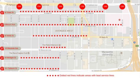 Properties near campus where many students live, may have lead service lines