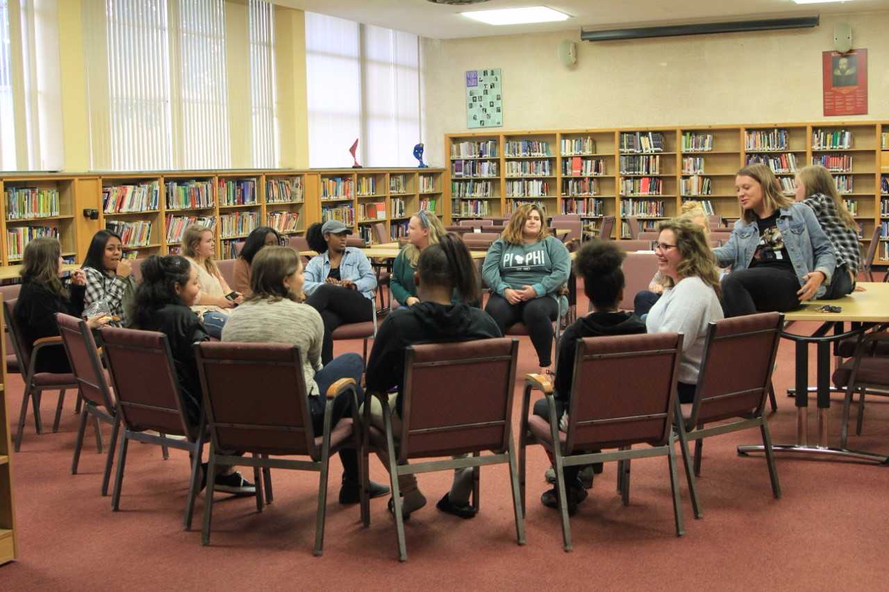 “We focus on empowerment,” Jenna Borowski, executive director of the Marquette WYSE branch and senior in the College of Communication, said. “We try not to tell the girls what to do, but rather give them a variety of options. They can choose what works best for them.”