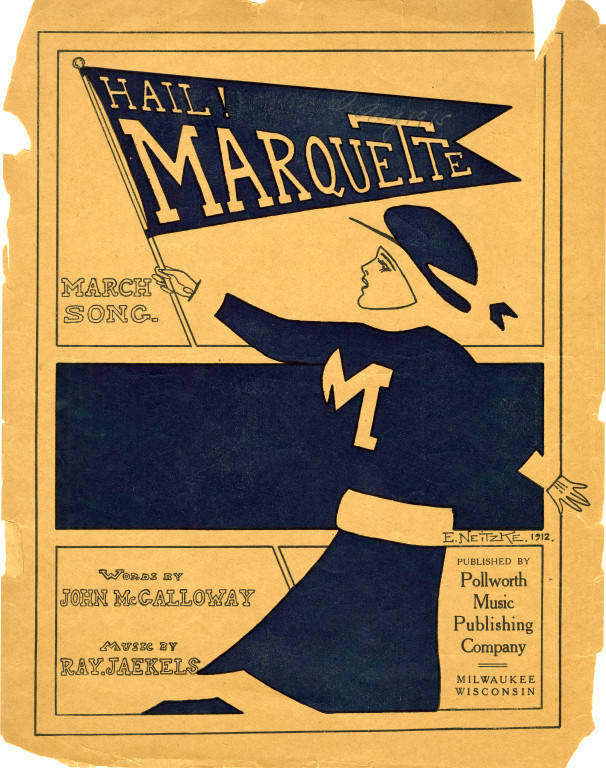 Photo courtesy of Department of Special Collections and University Archives digital collections- Marquette University History Online