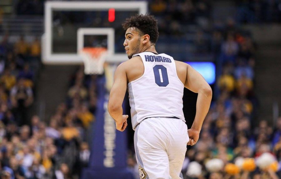Markus Howard scored 13 points on 6-of-19 shooting in Marquettes lost to Xavier. (Photo courtesy of Maggie Bean/Marquette Athletics.)