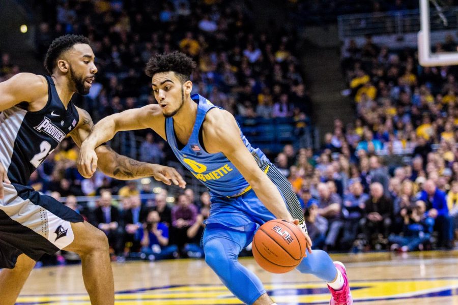 Markus Howard set a program record with 52 points against Providence.