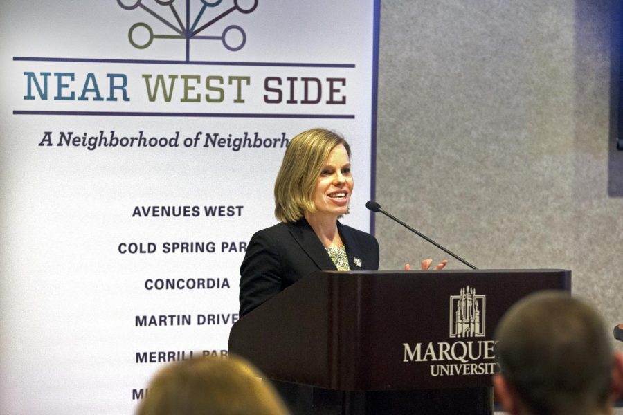 Amber Wichowsky, assistant professor of political science, discusses the Near West Side.