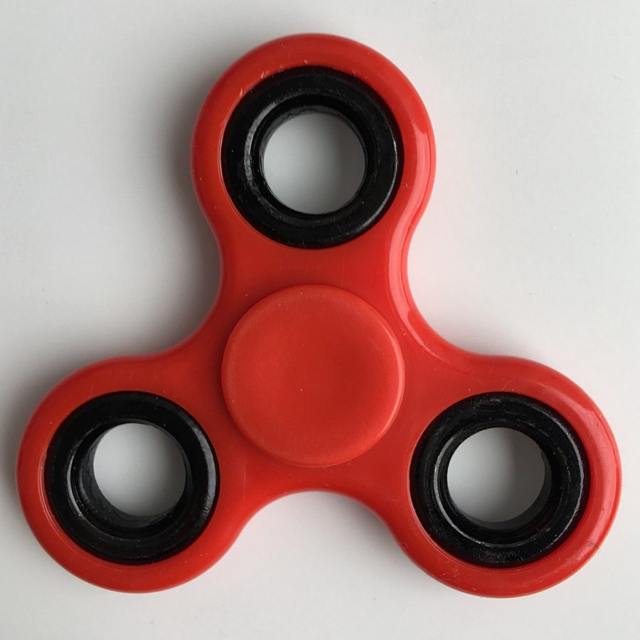 One of the biggest trends of 2017: the fidget spinner. 