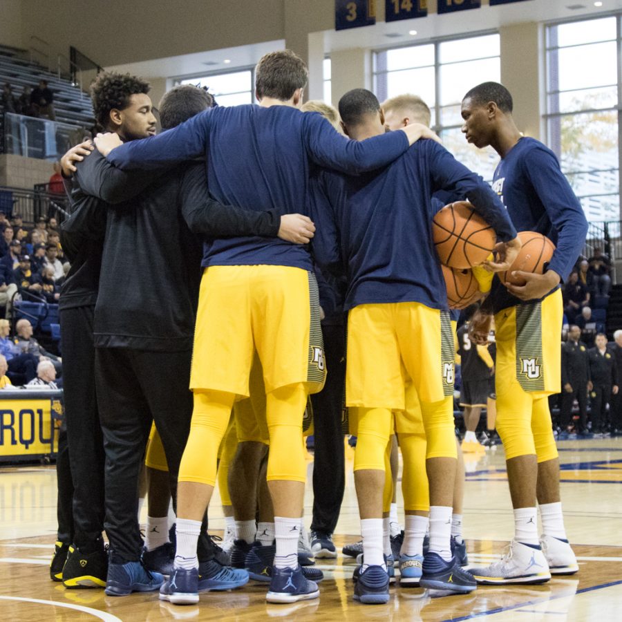 Eight+of+nine+scholarship+players+that+received+minutes+for+Marquette+in+conference+play+are+slated+to+return+to+next+years+team.