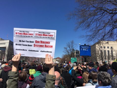 About 800,000 people attended March For Our Lives in Washington, D.C. to advocate for gun control, including some Marquette students.