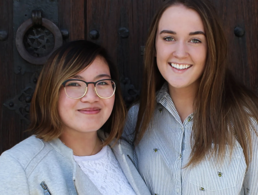 Meredith Gillespie and Valerie Del Campo won MUSG president and executive vice president, respectively. Photo via campaign website.