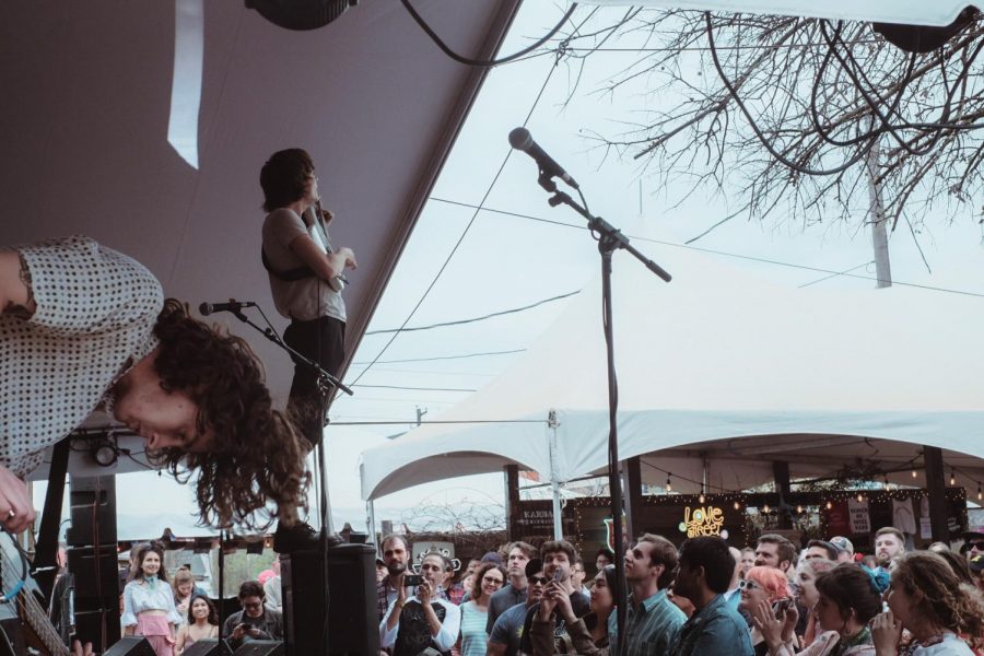Vundabar performing a show at South By Southwest 2018
