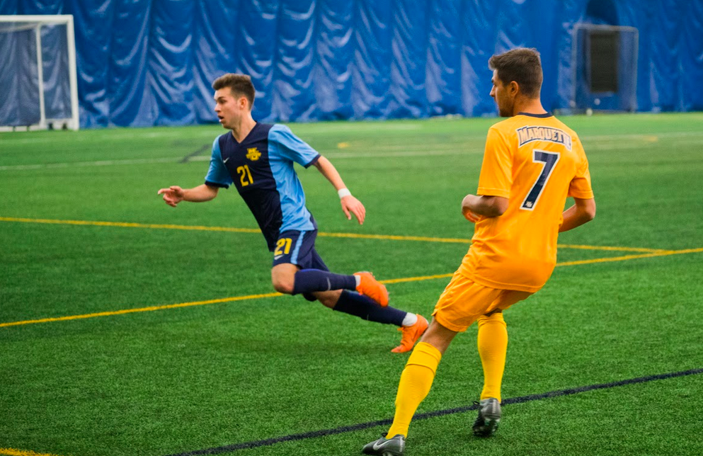Josh Coan is one of the latest players to transfer in to the men's soccer program. Coan came from the University of Pittsburgh.