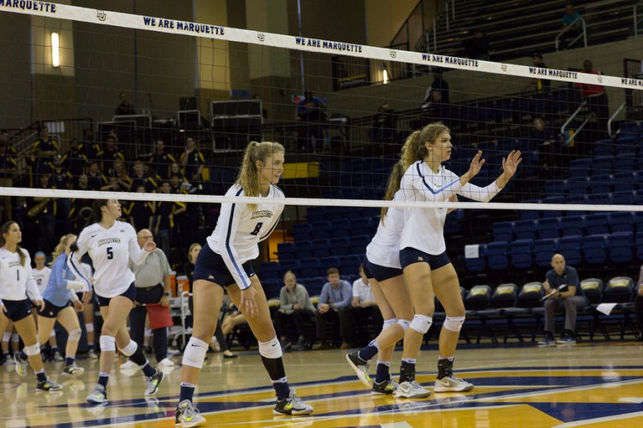 Volleyball downs Kansas State in straight sets