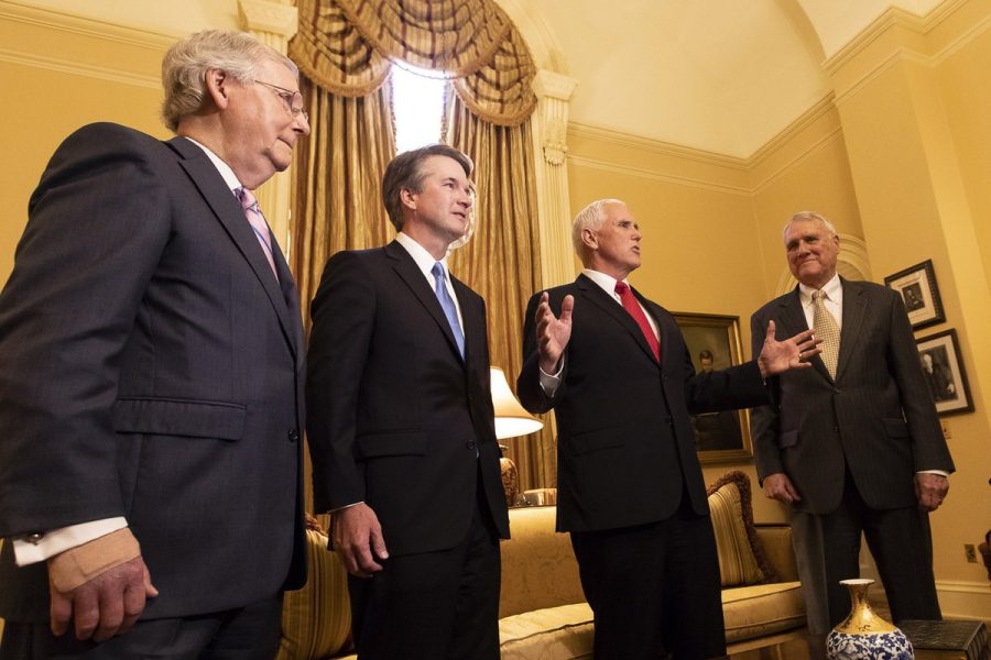 Conservative leaders embrace of SCOTUS nominee Brett Kavanaugh highlights partisanship in America.