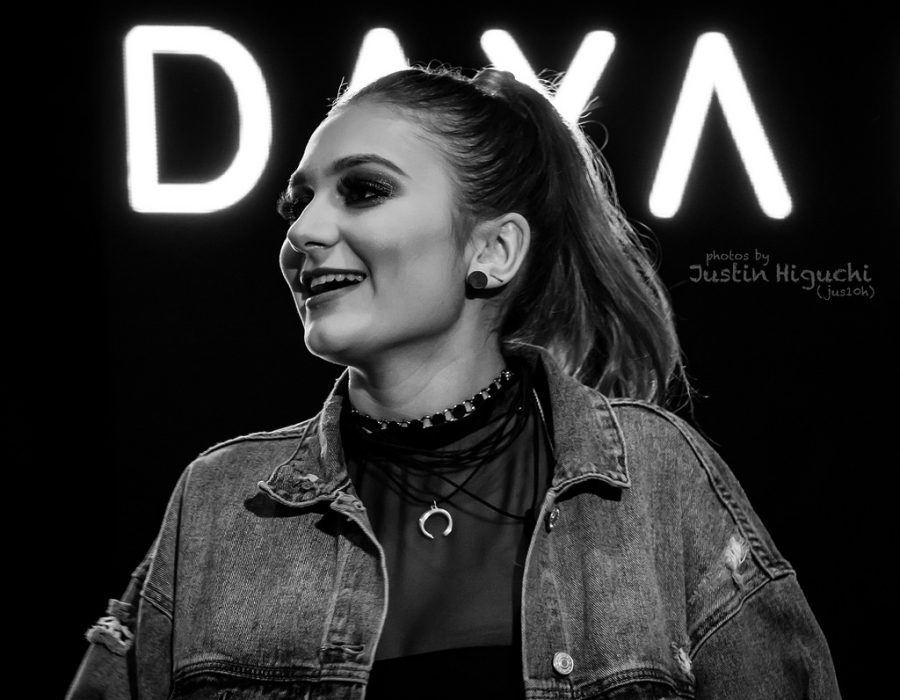 Daya will open for the All-American Rejects at this Saturday's Rock the Mall Homecoming Concert. 