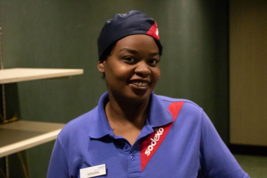 Lakendra Brooks, a Sodexo worker at Straz Tower dining hall, made the final rounds of REV-Up MKE with her barbershop idea. 