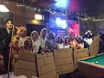 A group dressed as Noahs Ark participated in last years competition. 
