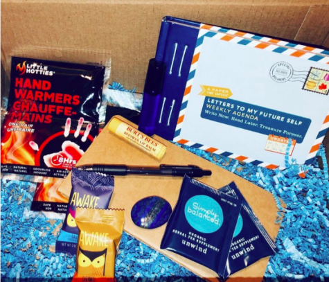Business students create self-care box to better mental health for others