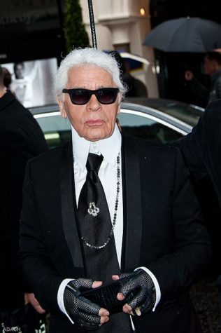 Fashion icon, Karl Lagerfeld passed away Tuesday. 
Photo via Wikipedia